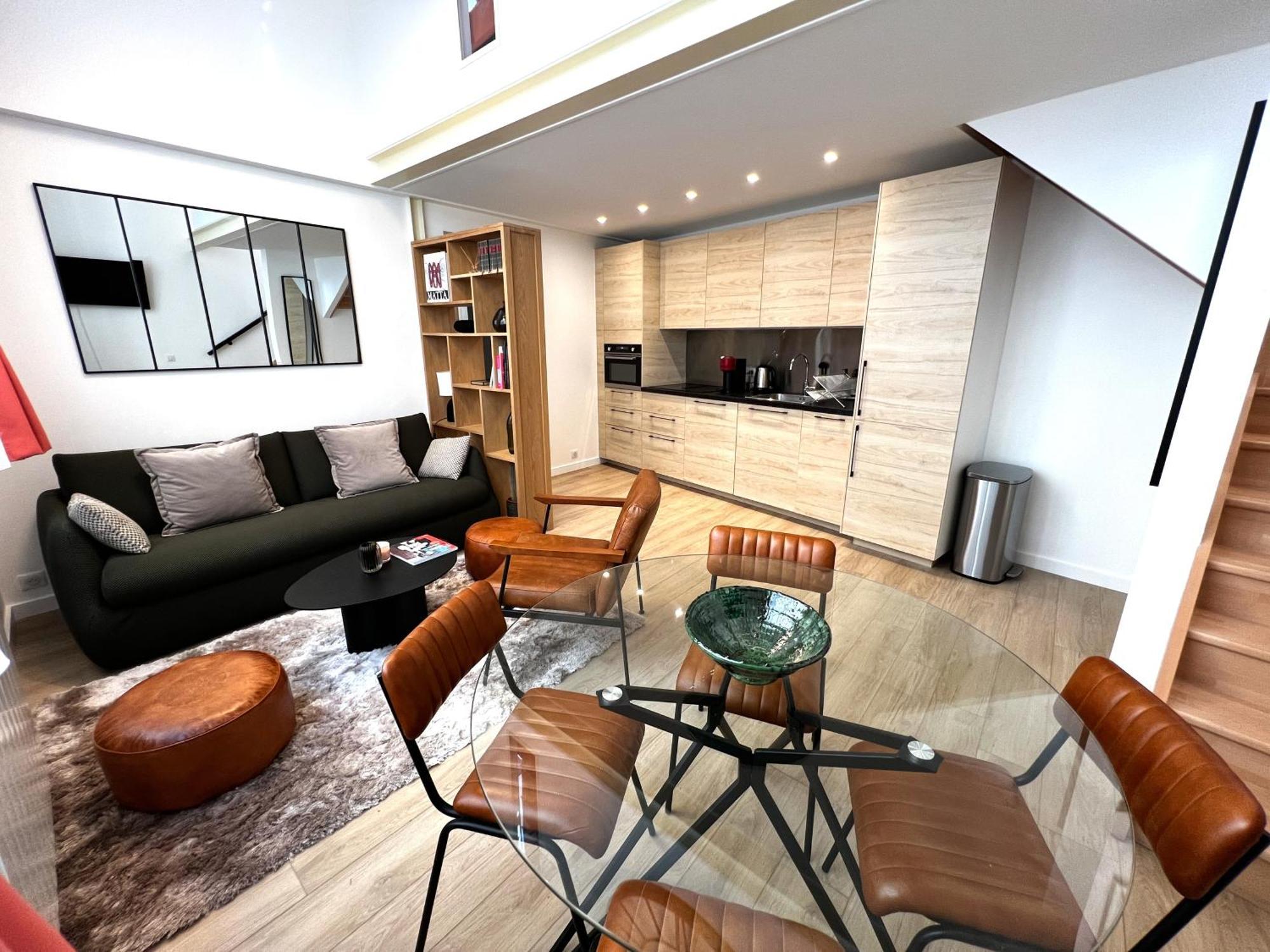 Апартаменты Apollinaire - Luxury Loft - Heart Of Montparnasse Париж Экстерьер фото