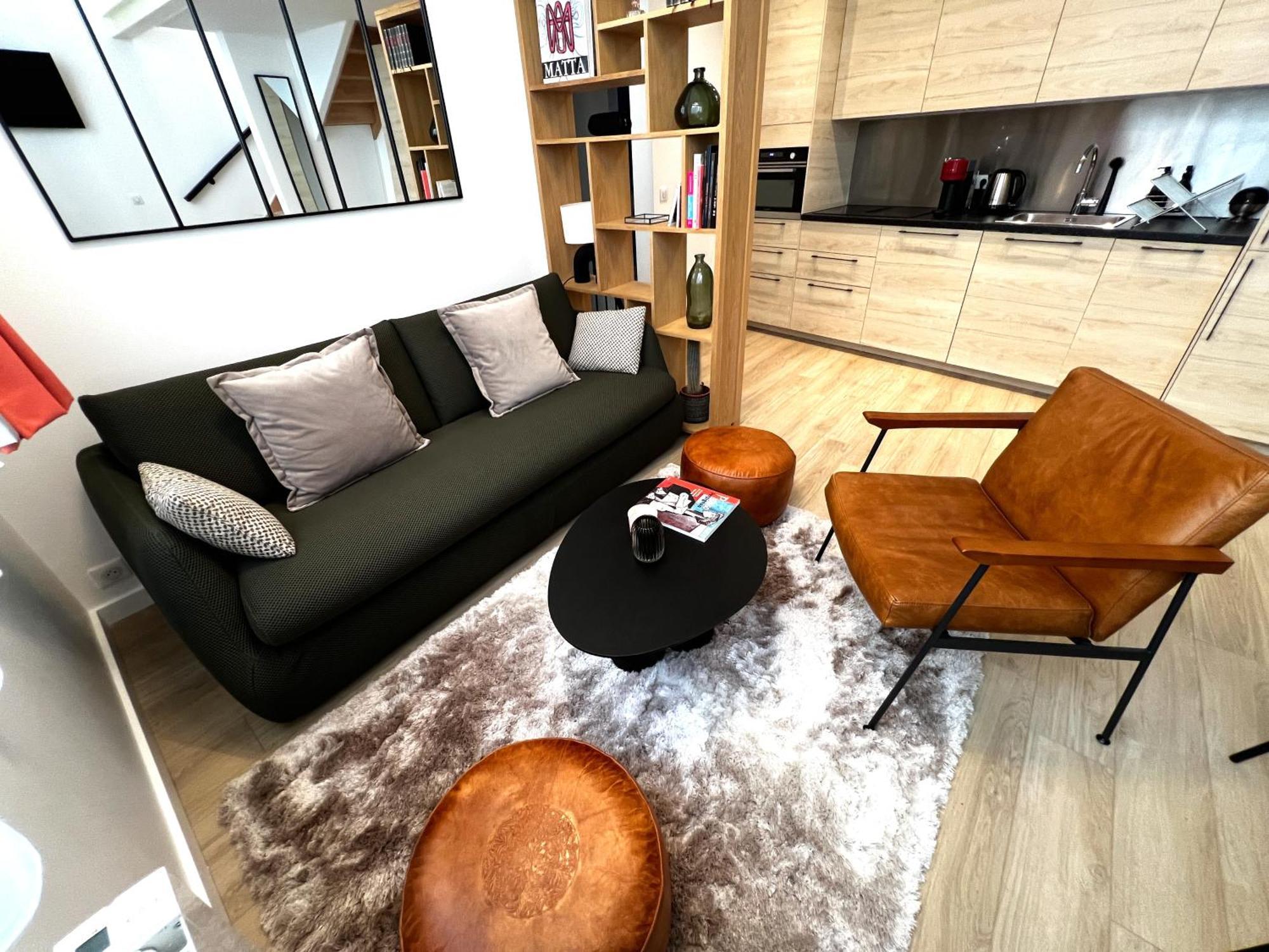 Апартаменты Apollinaire - Luxury Loft - Heart Of Montparnasse Париж Экстерьер фото